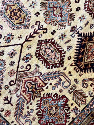 ковер ручной работы Шерстяной Афганский ковер ручной работы Kazakh (Казах) 2.47x3.05 — фото 4