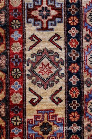 ковер ручной работы Пакистанский ковер ручной работы Казах 1.83x2.63м — фото 8