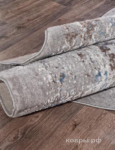 ковер KARMEN HALI ARMINA 03856A BLUE / BLUE Круг — фото 3