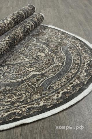 ковер MERINOS DOLCE d415 DARK GRAY Овал — фото 3