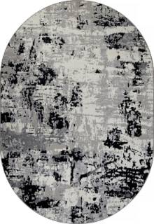 Ковер Ковер PALERMO F284 DARK GRAY Овал
