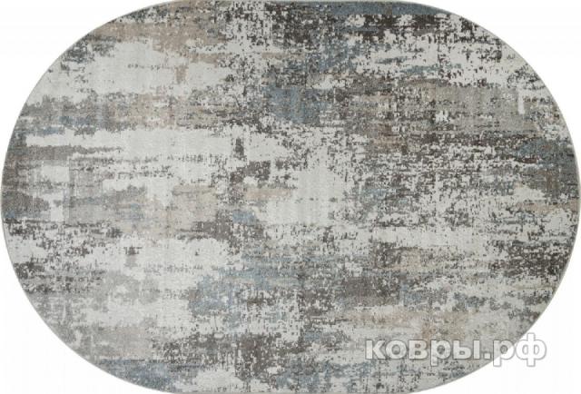 ковер Ковер Современный MERINOS NATUREL F229 BEIGE-BLUE Овал