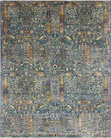 Шелковый Афганский ковер ручной работы Waziri (Вазири) 2.97x2.41 Шелковый Афганский ковер ручной работы Waziri (Вазири) 2.97x2.41