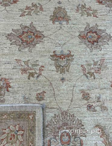 ковер ручной работы Афганский ковер ручной работы из шелка и шерсти Сhoubi (Чуби) 1.98x1.4 — фото 2