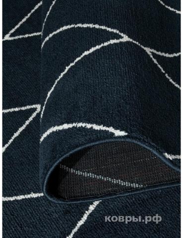 ковер Devos Caby Ambiance 81228 Navy-White — фото 3