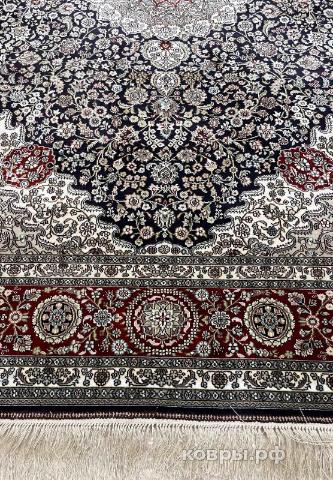 ковер ручной работы Шелковый Китайский ковер ручной работы 1.86x1.27 — фото 4