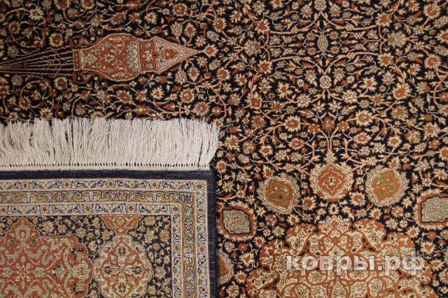 ковер ручной работы Шелковый Индийский ковер ручной работы Kashmir (Кашмир) 2.11x3.05 — фото 4