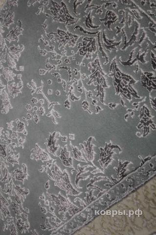 ковер ручной работы Индийский ковер ручной работы из шелка и шерсти 1.58x0.97 — фото 3