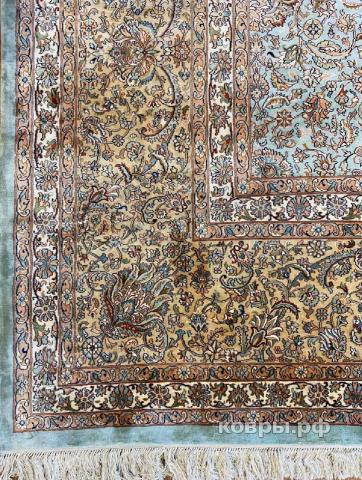 ковер ручной работы Шелковый Индийский ковер ручной работы Kashmir (Кашмир)  4.85x3.62 — фото 5