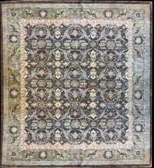 Афганский ковер ручной работы из шелка и шерсти Сhoubi Ziegler (Чуби зиглер) 2.82x2.46