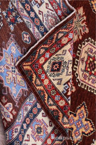 ковер ручной работы Пакистанский ковер ручной работы Казах 1.83x2.63м — фото 9