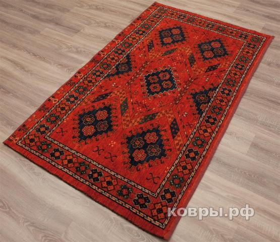 ковер ручной работы Пакистанский ковер ручной работы Эрсари торба 1.09x1.79м — фото 3