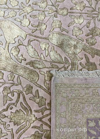 ковер ручной работы Индийский ковер ручной работы из шелка и шерсти Rajkumar (Ражкумар) 4.97x2.98 — фото 6