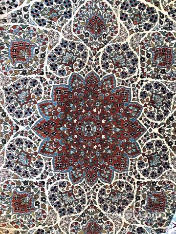 ковер ручной работы Шелковый Индийский ковер ручной работы Kashmir (Кашмир) 3.03x4.45 — фото 2