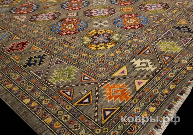 ковер ручной работы Шелковый Афганский ковер ручной работы Sultani (Султани) 2.89x2.51 — фото 3