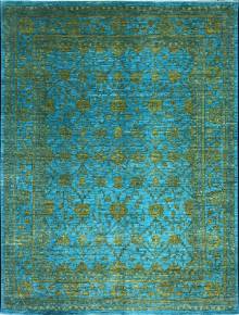 Шерстяной Афганский ковер ручной работы Сhoubi (Чуби) 3.15x2.37