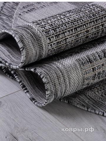 ковер Ковер MERINOS KAIR S138 DARK GRAY Овал — фото 4