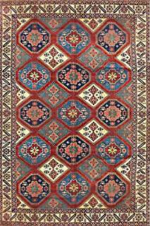 Афганский ковер ручной работы Казах 2.11x3.0м