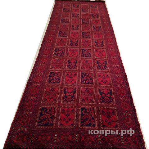ковер ручной работы Афганский ковер ручной работы Белжик 1.19x3.79м — фото 2