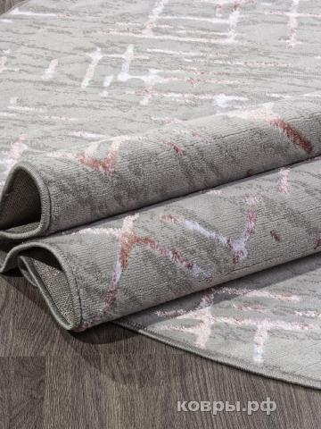 ковер MERINOS LIMAN F164 GRAY-PINK Овал — фото 4