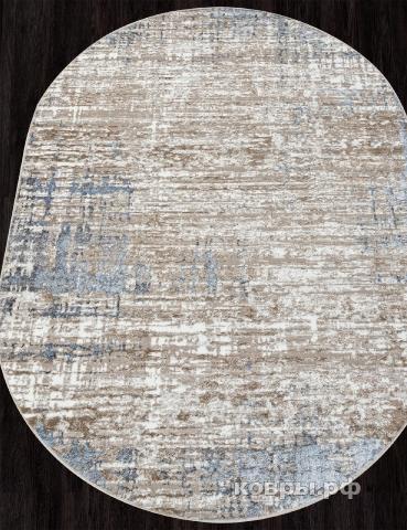 ковер Ковер ALPIN PARADIZE 01629A L.BLUE / BEIGE Овал — фото 2