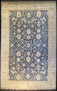 Шелковый Афганский ковер ручной работы Сhoubi Ziegler (Чуби зиглер) 6.28x3.9