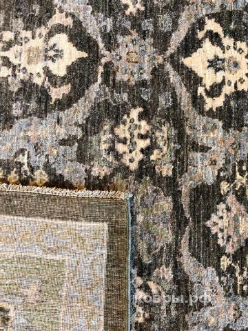 ковер ручной работы Афганский ковер ручной работы из шелка и шерсти Сhoubi Ziegler (Чуби зиглер) 2.82x2.46 — фото 2