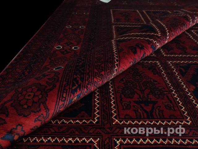 ковер ручной работы Шерстяной Афганский ковер ручной работы Beljik (Белджик) 3.4x1.98 — фото 4