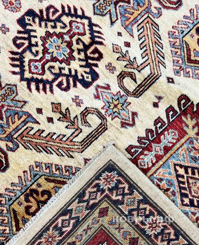 ковер ручной работы Шерстяной Афганский ковер ручной работы Kazakh (Казах) 2.47x3.05 — фото 6