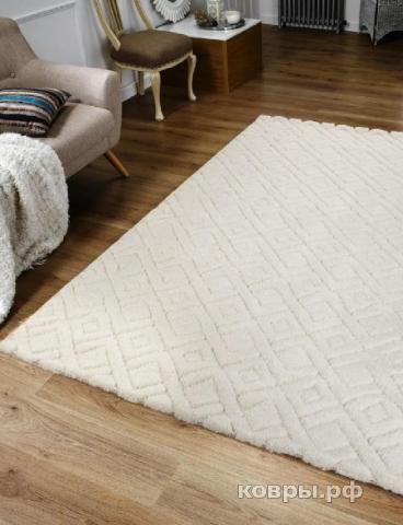 ковер Ковер OZ KAPLAN Sofia 0E426A White-White — фото 3