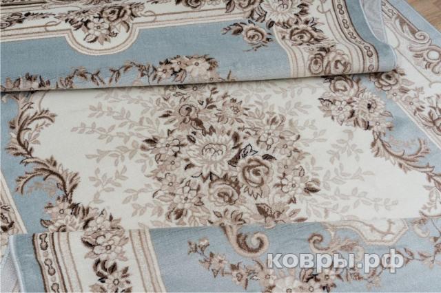 ковер Merinos Valencia Deluxe 4015 l.blue-brown — фото 12