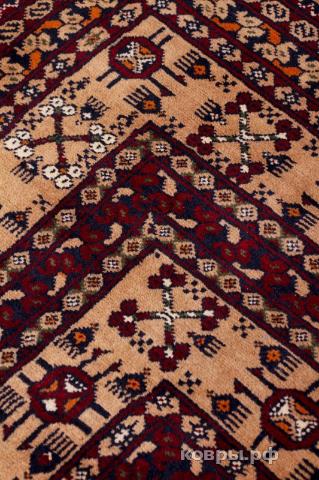 ковер ручной работы Пакистанский ковер ручной работы Афгани 2.52x3.38м — фото 3