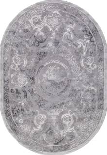 Ковер ARMINA 03760A GREY / GREY Овал