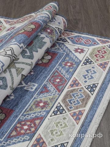 ковер ALPIN LOTUS AB150A BLUE / CREAM — фото 3