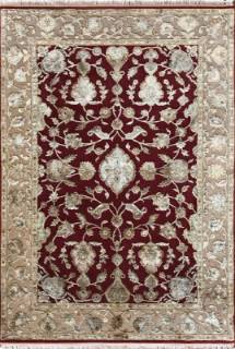 Индийский ковер ручной работы из шелка и шерсти Agra (Агра) 2.01x1.42