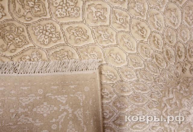 ковер ручной работы Индийский ковер ручной работы из шелка и шерсти Rajkumar (Ражкумар  Гомбад) 1.55x0.93 — фото 3