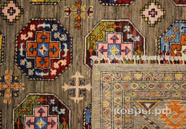 ковер ручной работы Шелковый Афганский ковер ручной работы Sultani (Султани) 2.89x2.51 — фото 4