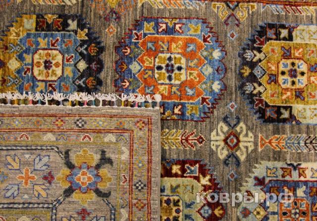 ковер ручной работы Шелковый Афганский ковер ручной работы Sultani (Султани) 2.93x1.99 — фото 7