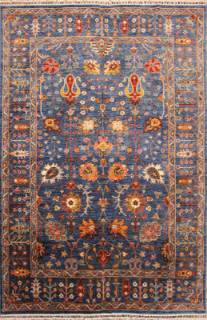 Шелковый Афганский ковер ручной работы Waziri (Вазири) 2.5x1.82 Шелковый Афганский ковер ручной работы Waziri (Вазири) 2.5x1.82