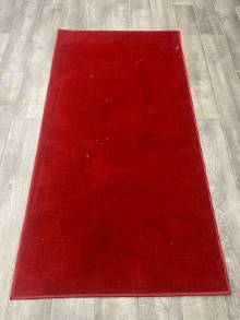 Коврик № 1712,бордовый,размер 1 на 1,9 метра