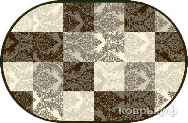 ковер Люберецкие ковры Кашемир 50107/овальный/ 37 овал