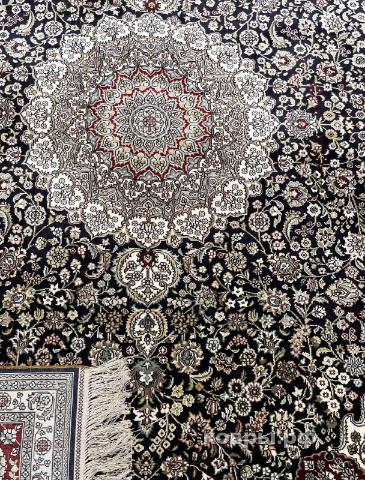 ковер ручной работы Шелковый Китайский ковер ручной работы 1.86x1.27 — фото 5