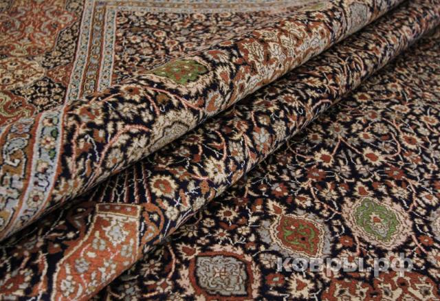 ковер ручной работы Шелковый Индийский ковер ручной работы Kashmir (Кашмир) 2.11x3.05 — фото 6