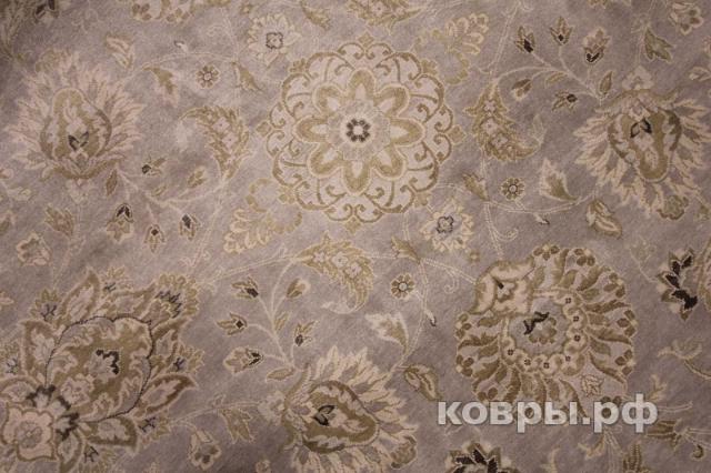 ковер ручной работы Индийский ковер ручной работы из шелка и шерсти Aurora (Аврора) 3.73x2.79 — фото 3