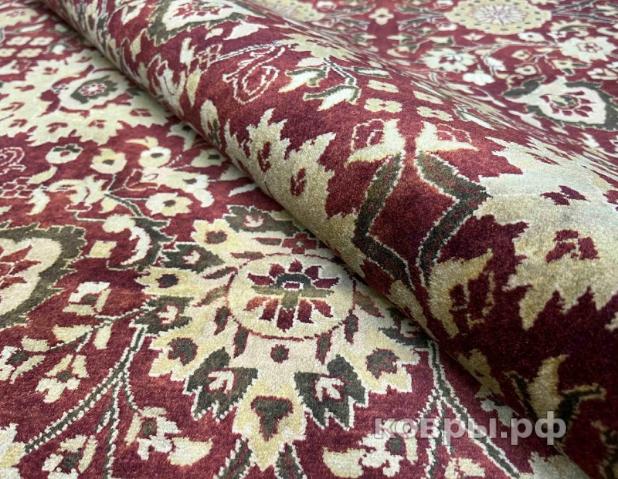 ковер ручной работы Шерстяной Индийский ковер ручной работы 3.54x2.72 — фото 2