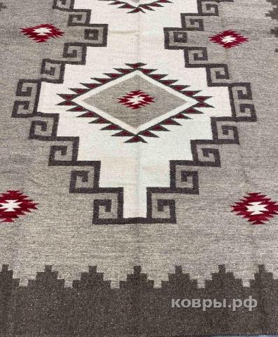 ковер ручной работы Шелковый Афганский ковер ручной работы Kilim (Килим) 2.73x1.87 — фото 2