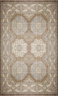 Шерстяной Афганский ковер ручной работы Сhoubi Ziegler (Чуби зиглер) 3.42x2.68