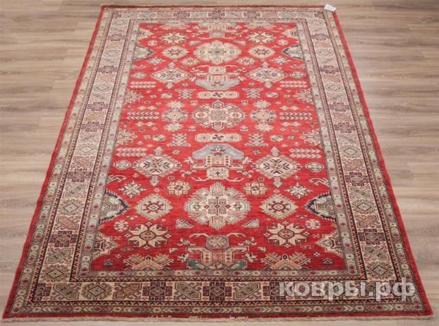 ковер ручной работы Пакистанский ковер ручной работы Казах 1.86x2.74 — фото 2