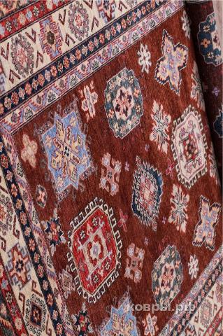 ковер ручной работы Пакистанский ковер ручной работы Казах 1.83x2.63м — фото 11