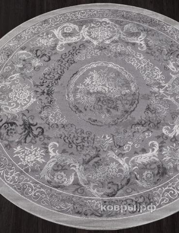 ковер KARMEN HALI ARMINA 03760A GREY / GREY Круг — фото 2